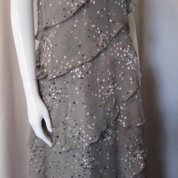 Silk Evening Gown in Chiffon Cameron Blake - Picture 4 of 7